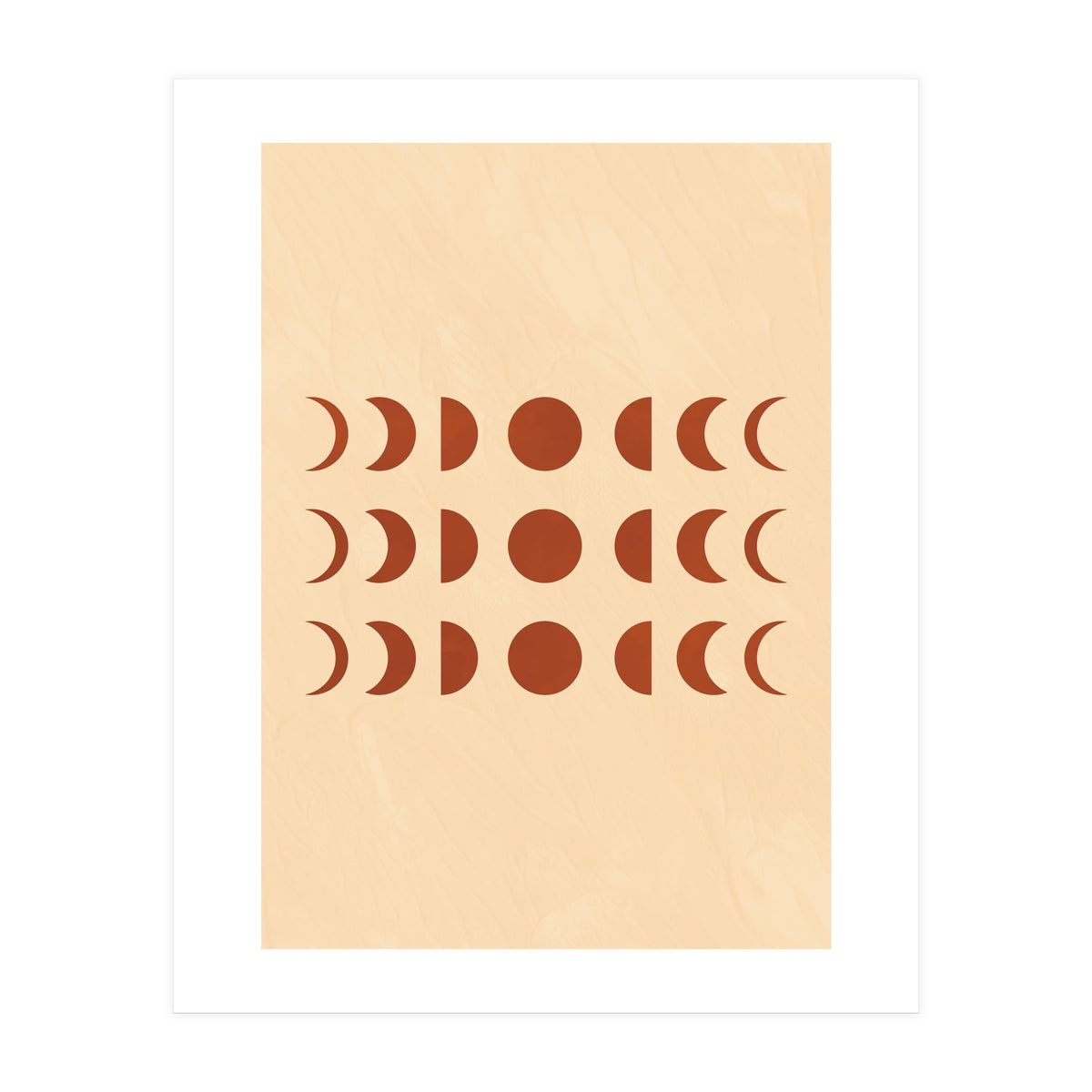 Lunar Eclipse Moon Phases II (Print Only)