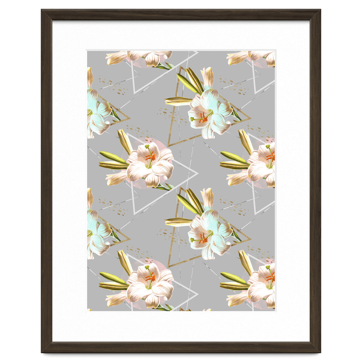 Botanical blooming with geometric 02