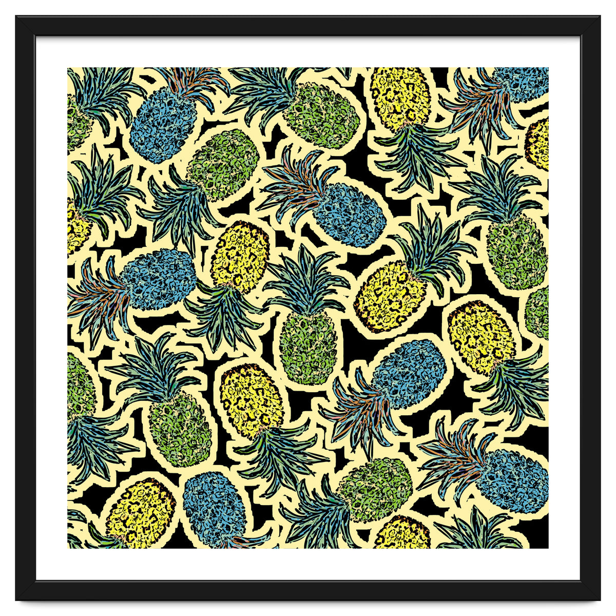 Pineapple Pandemonium Retro Tone