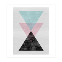 Geometric Watercolor I (Print Only)