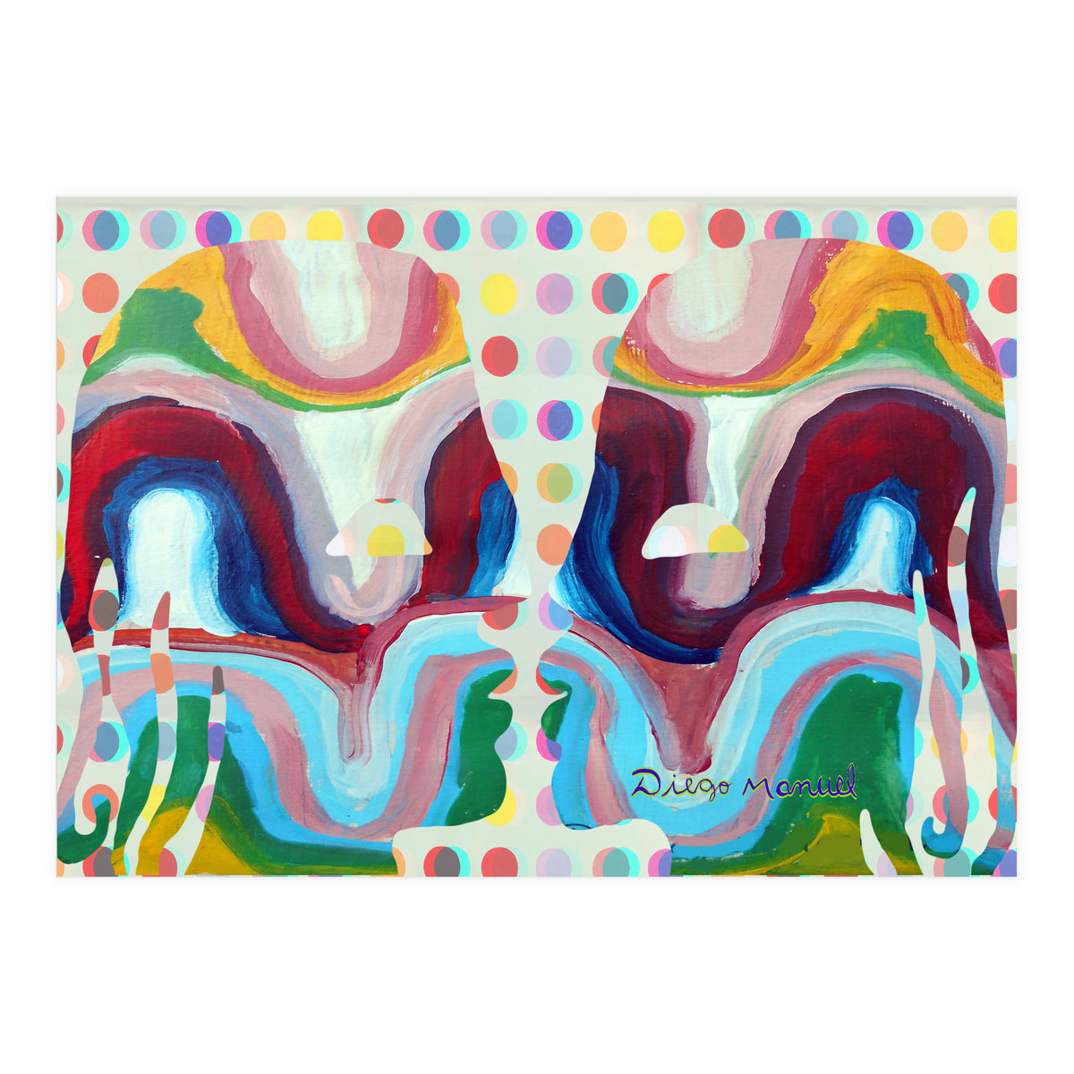 Abstracto Pop Nuevo B5 (Print Only)