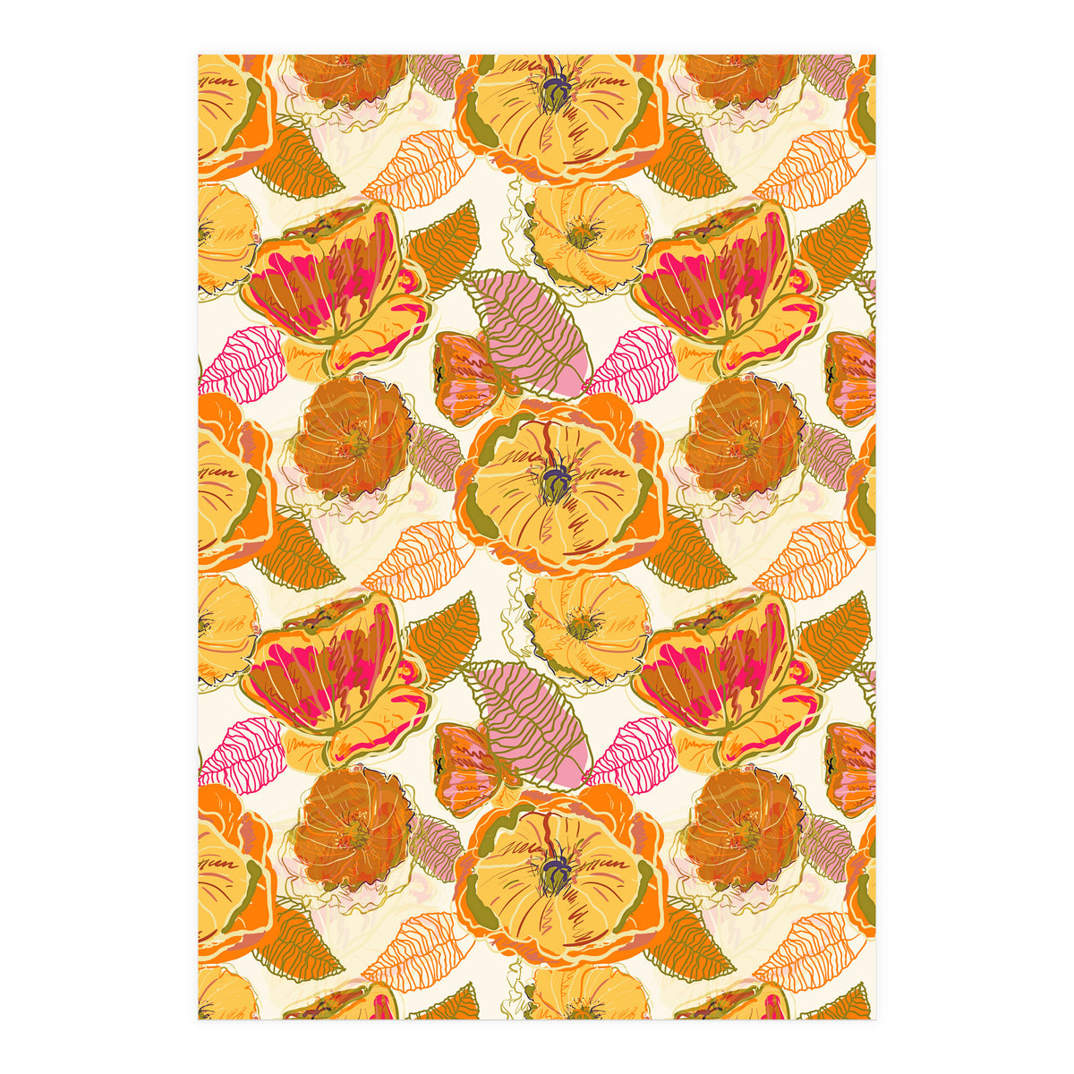 Pattern Floral Pattern (Print Only)