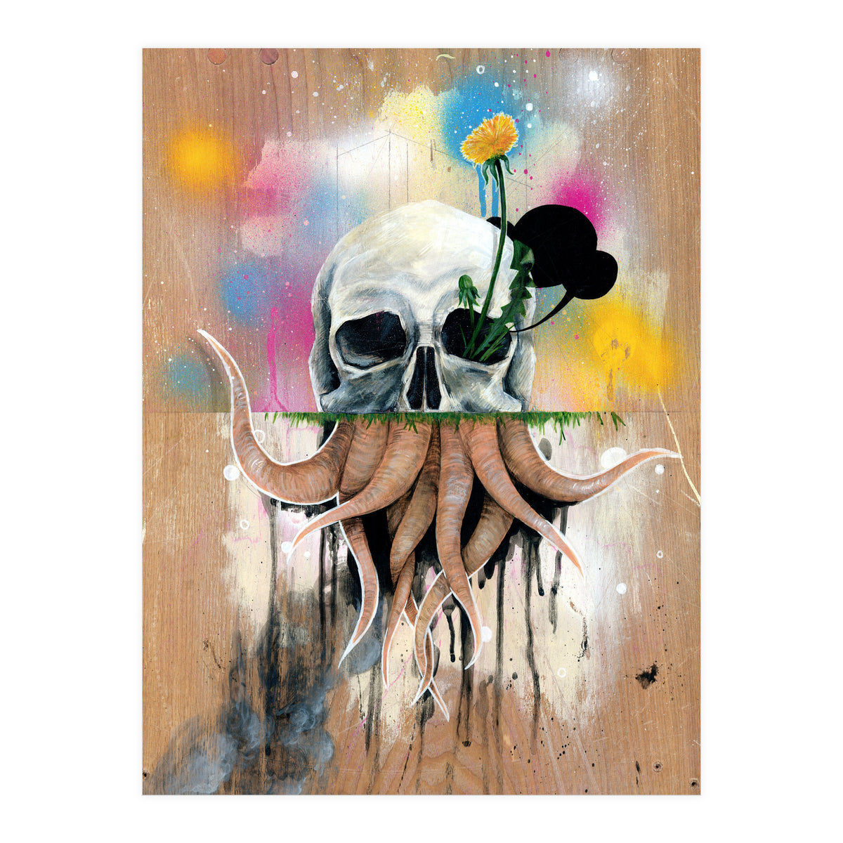 Skull Roots (Print Only)