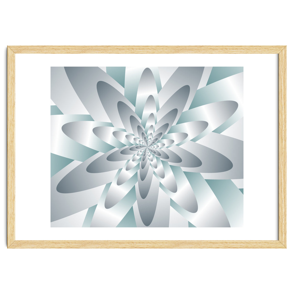 Swirl Flower Pattern