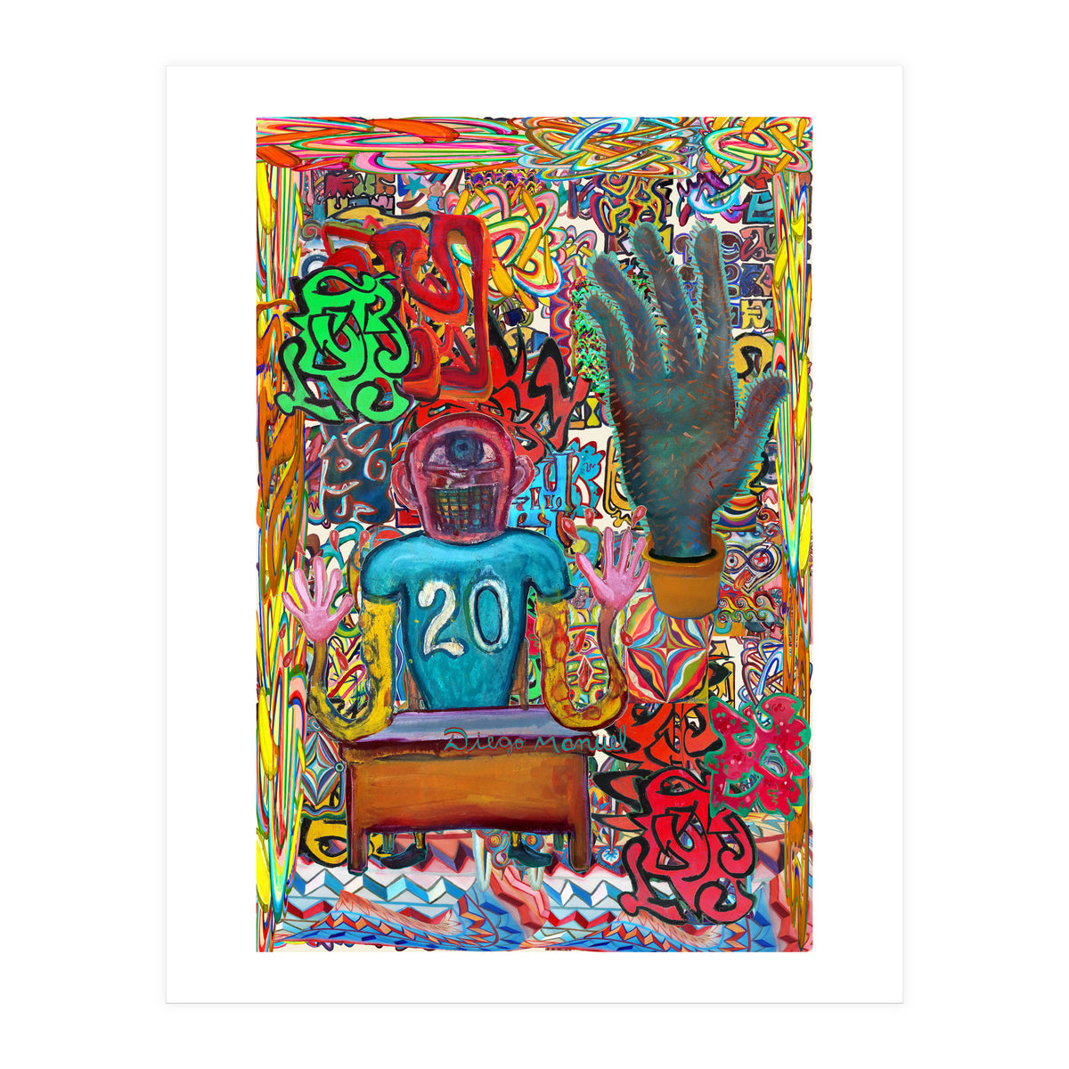 Oficina Del Cobrador 4 (Print Only)