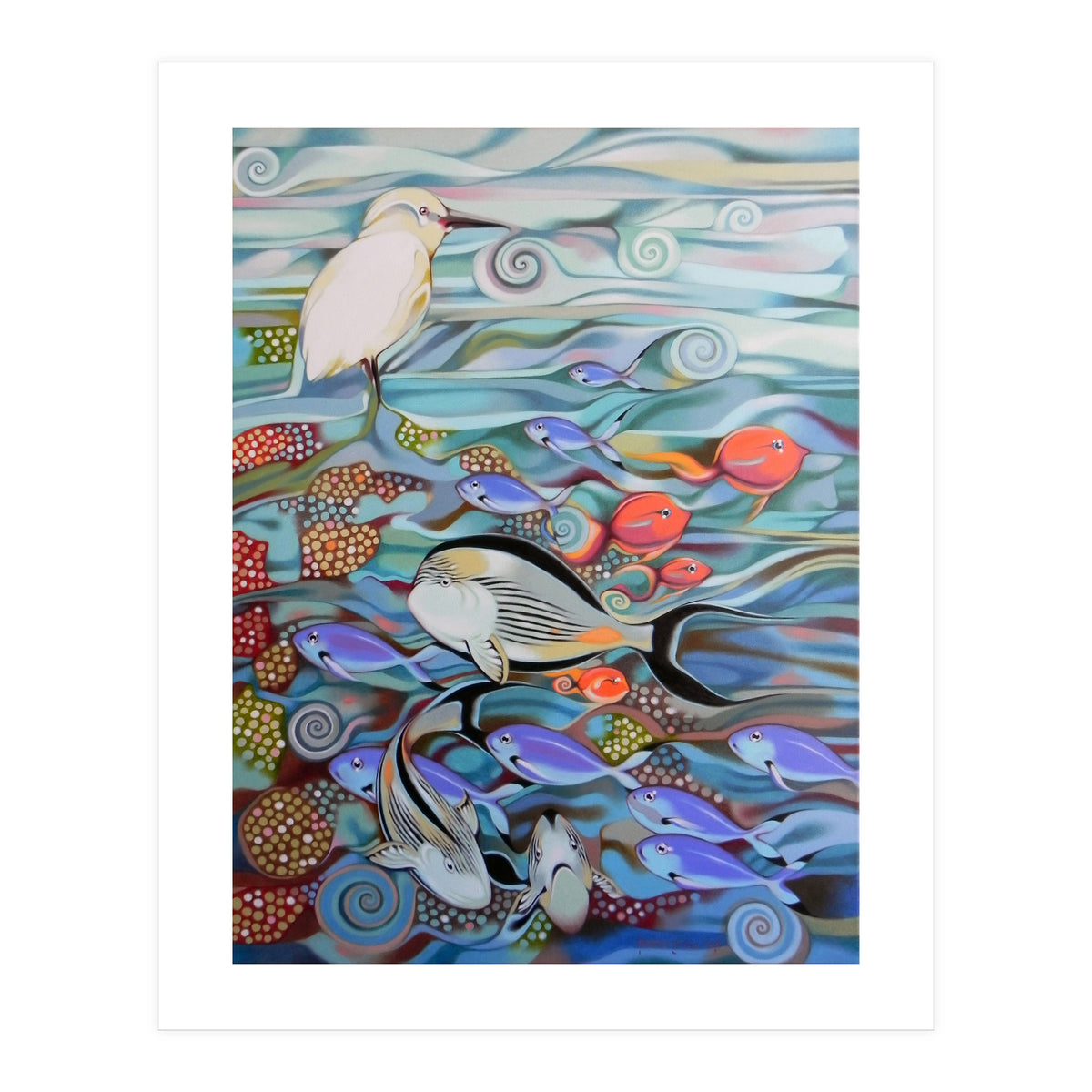 Memory of the coral reef (Print Only)