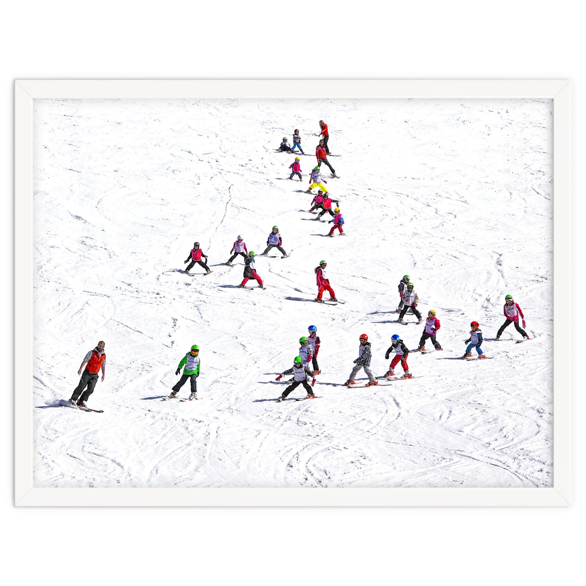 Ski school (Colour)