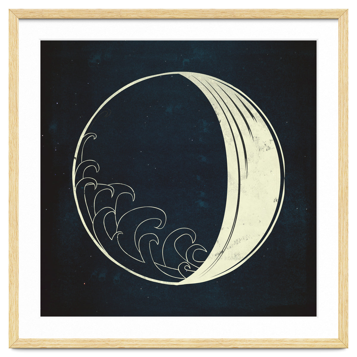 Tidal moon