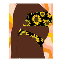 Groovy Sunflower Bikini (Print Only)