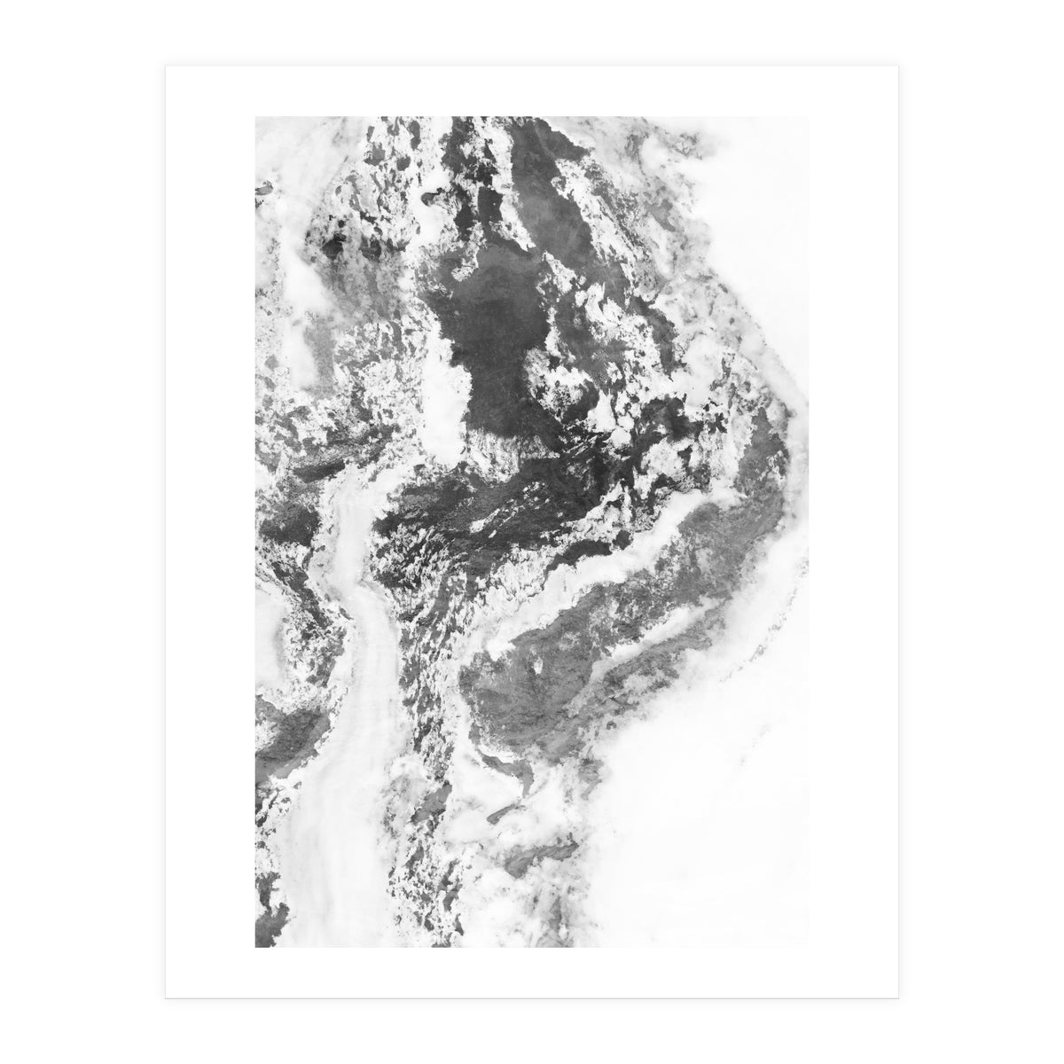 Marble Mountain Black and White II (Print Only)
