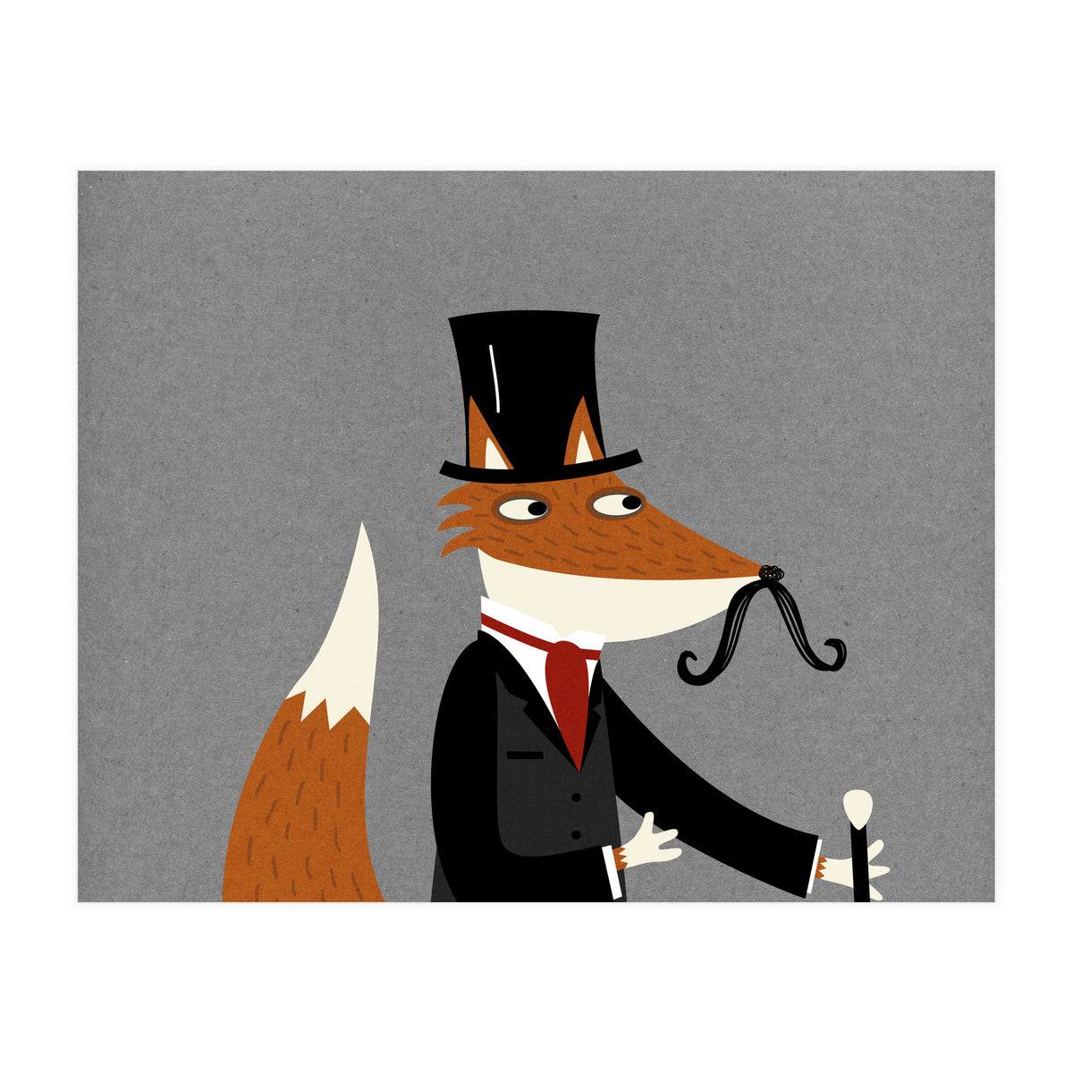 Gentleman Fox (Print Only)