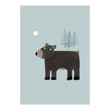 The Bear, the Trees and the Moon (Print Only) thumbnail
