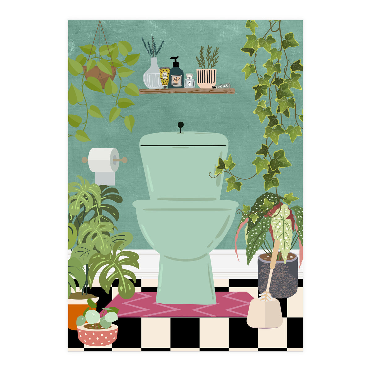 Botanical Loo (Print Only)