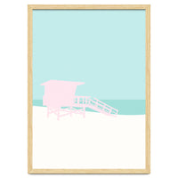 Minimal Lifeguard Tower - Turquoise Coast