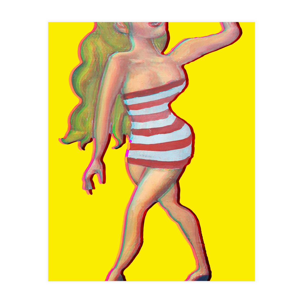 Chica Selfie 3d (Print Only)