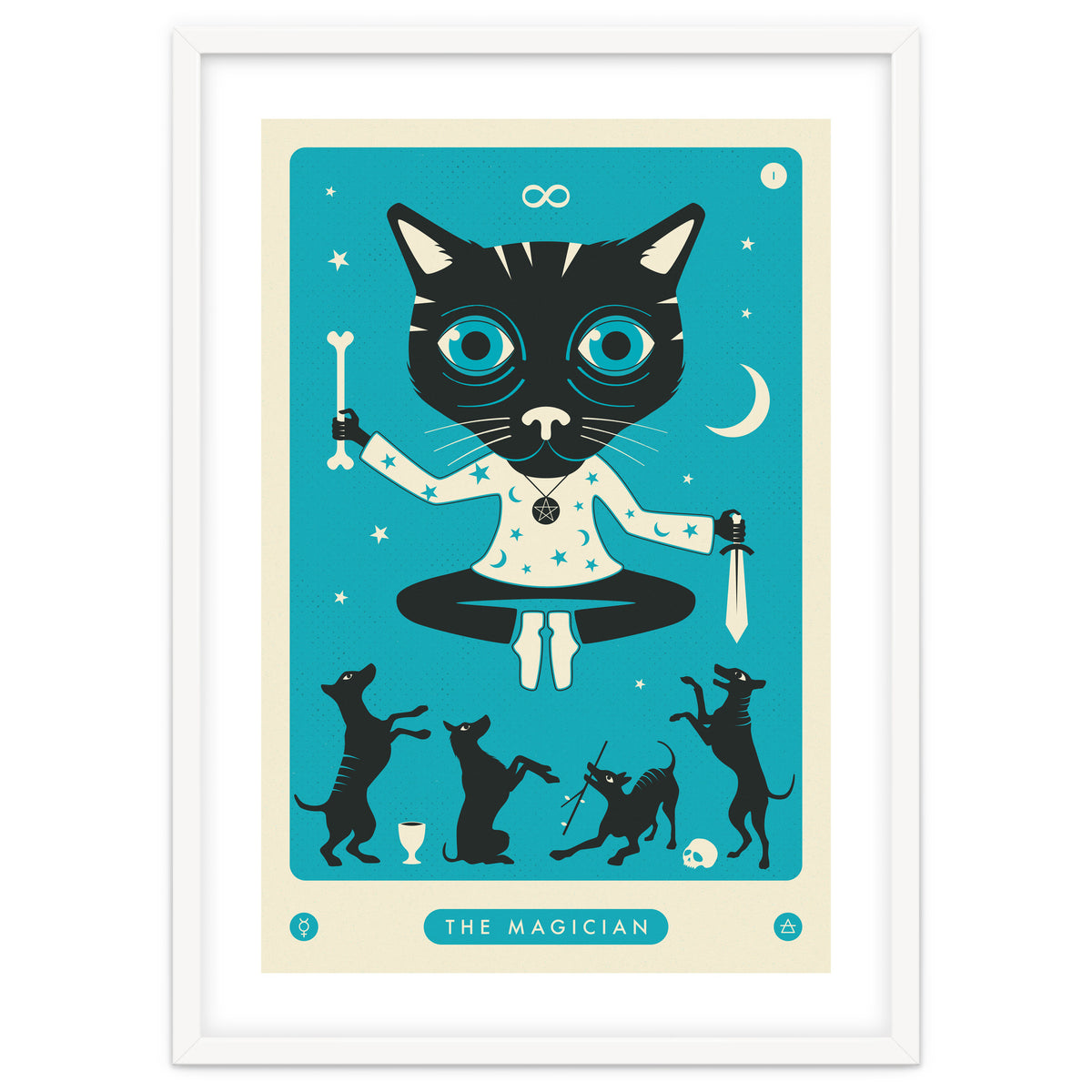 TAROT CARD CAT: THE MAGICIAN