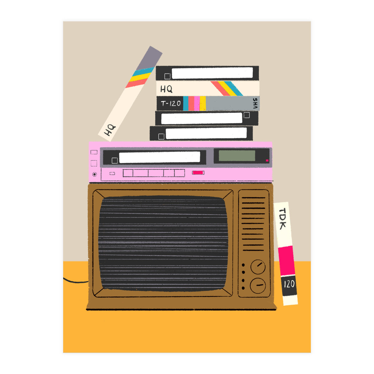 Vhs Nostalgia (Print Only)