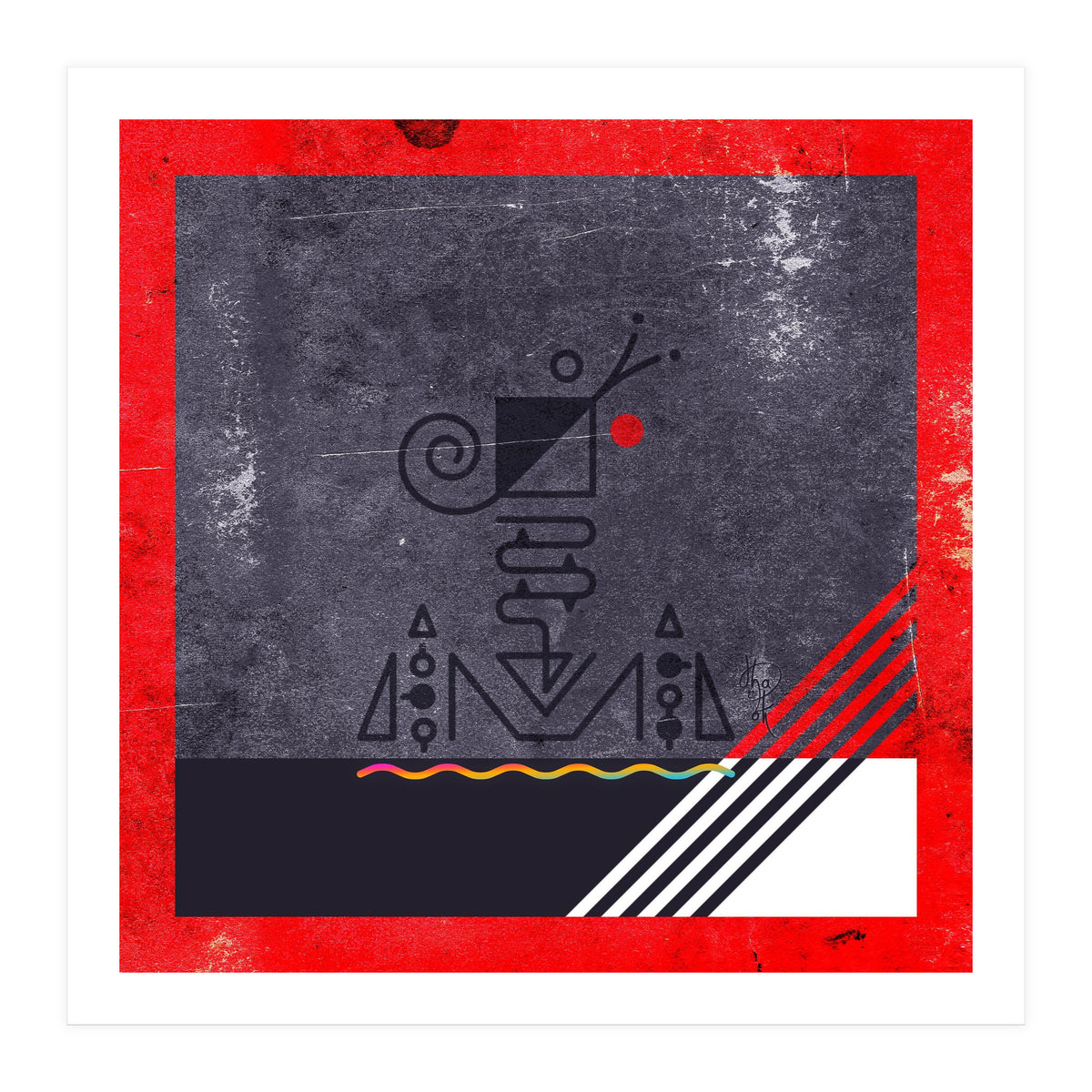 Fake Aztec (Print Only)