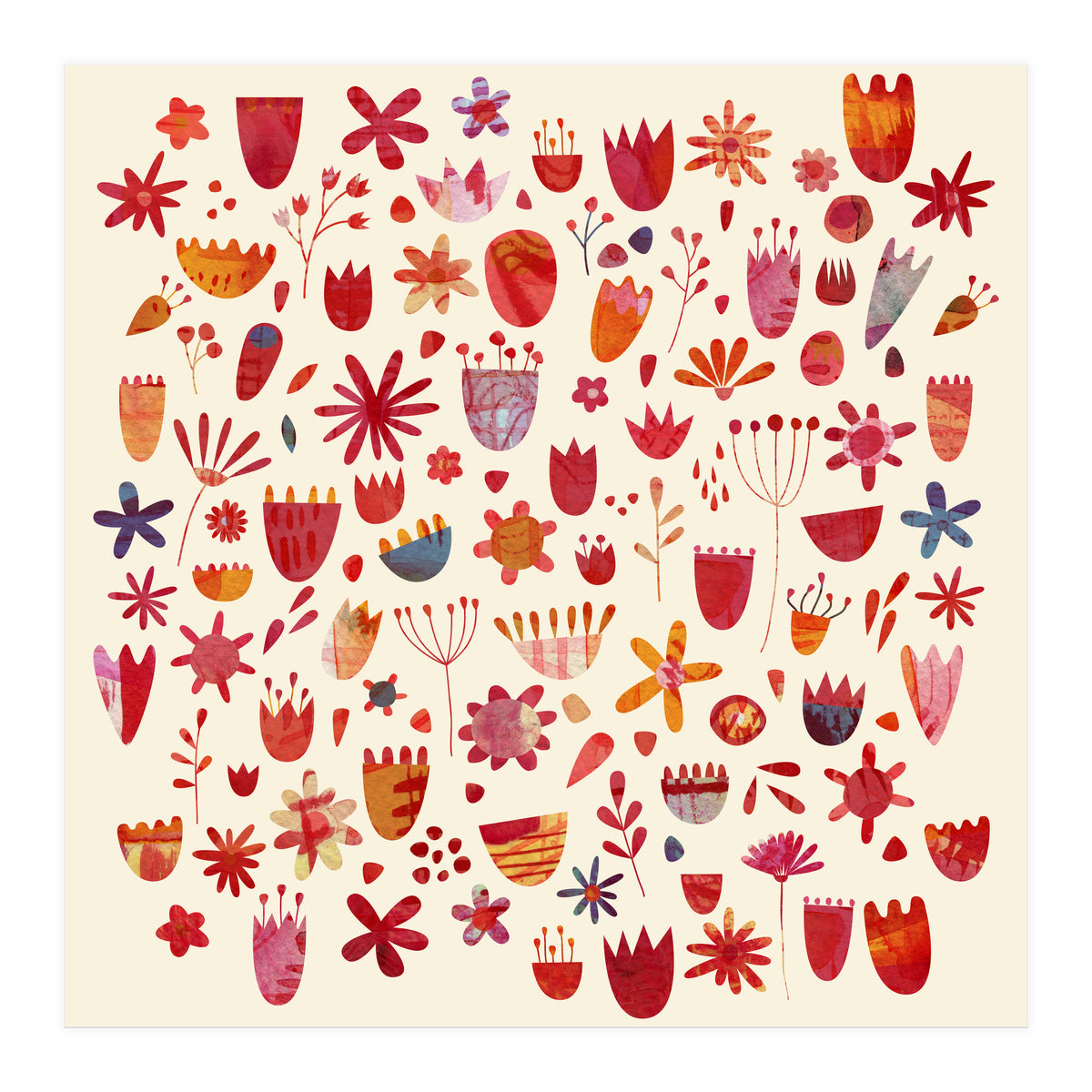 Spring Flowers (Print Only)