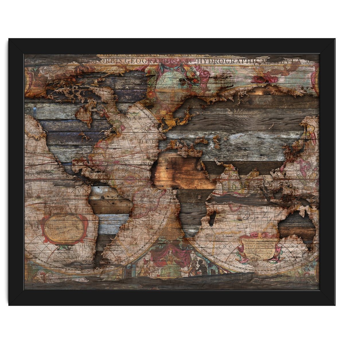 Reclaimed Map