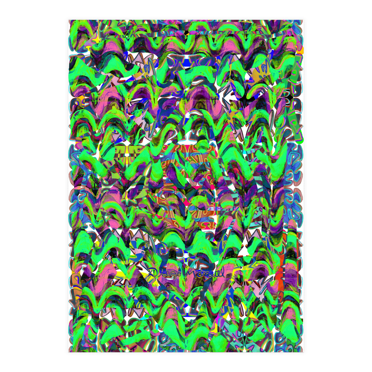 New Graffiti B 9 (Print Only)