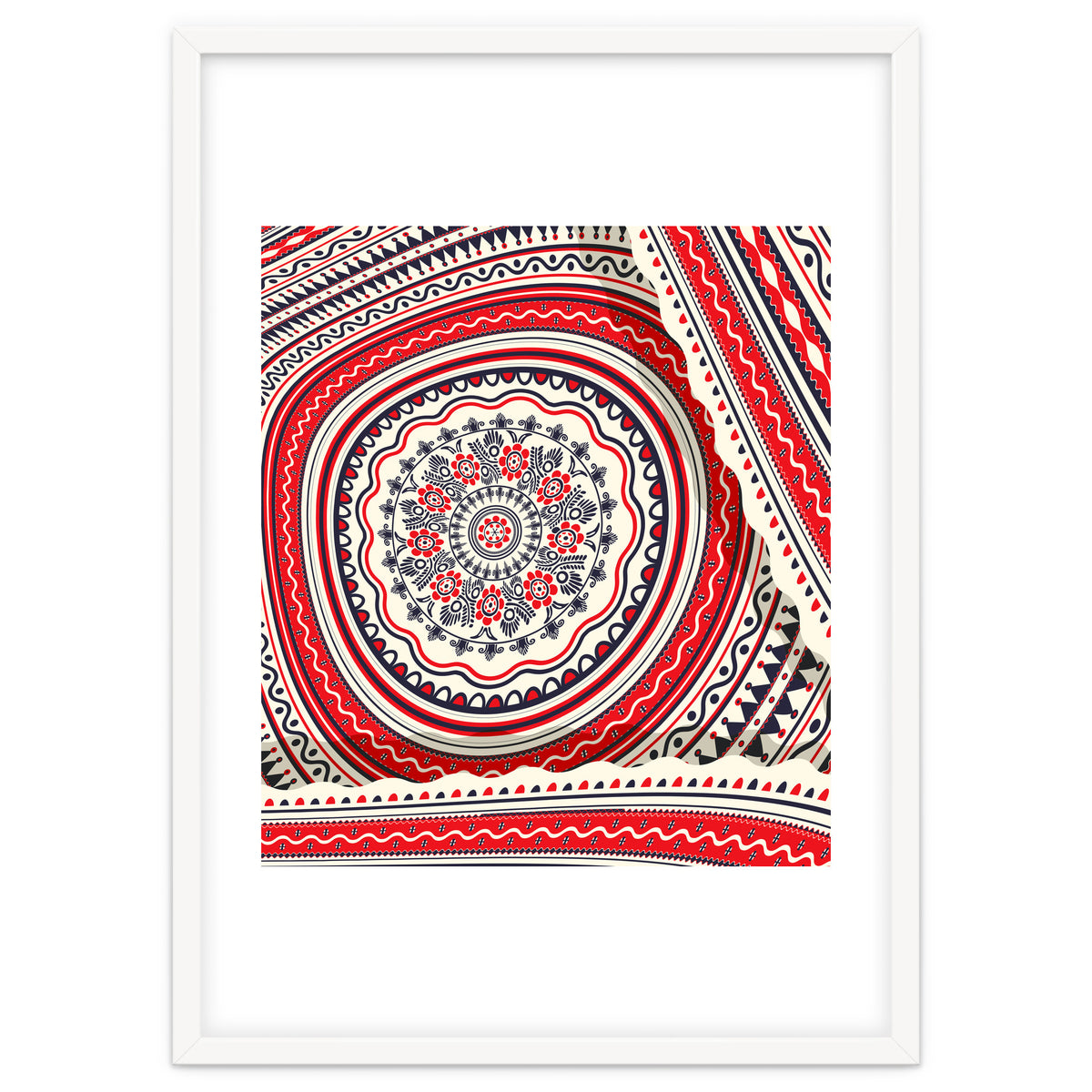 Romanian embroidery background 17