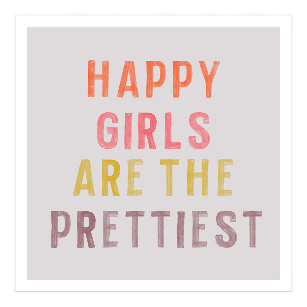 Happy Girls (Print Only)