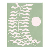 Sage Green Abstract Floral (Print Only) thumbnail