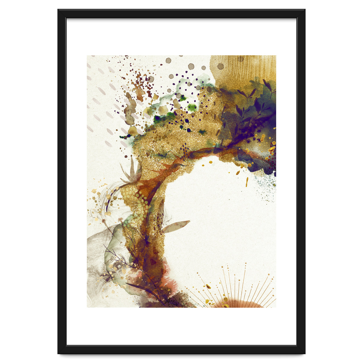 Abstract Floral - Autumn Winds