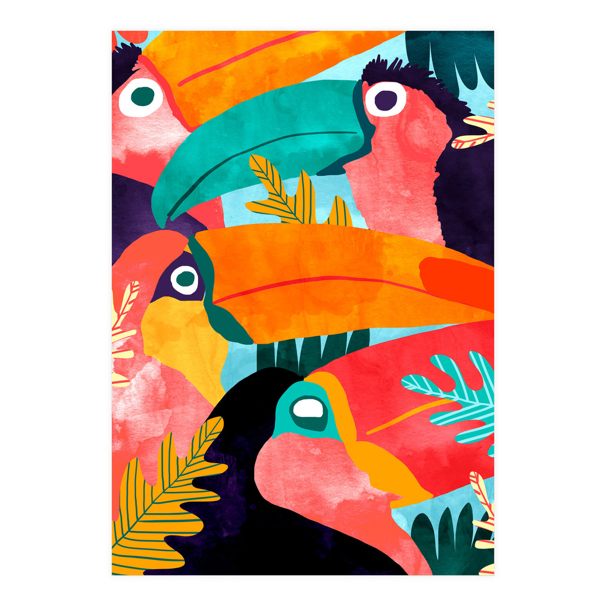 Toucan Flock (Print Only)