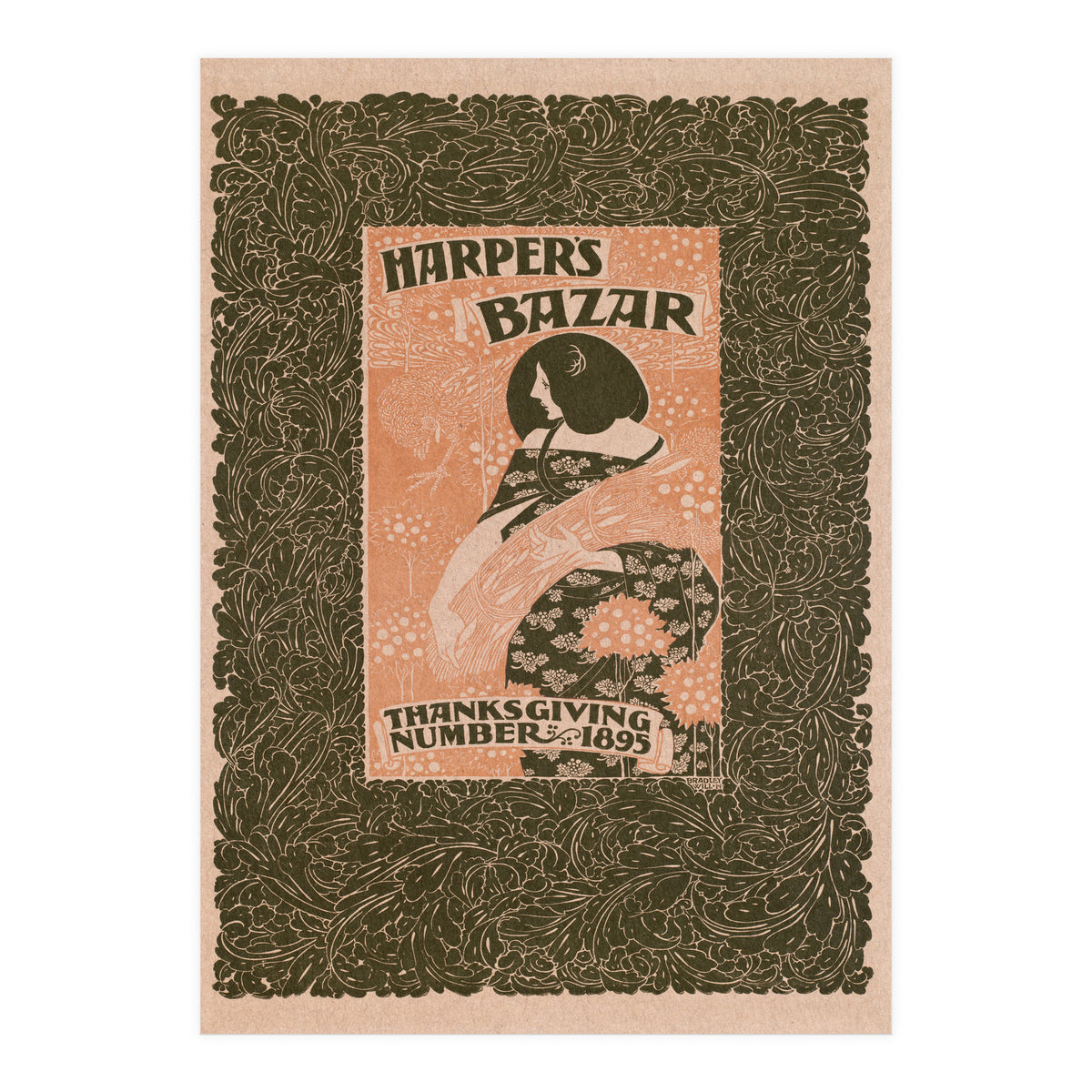 Harpers Bazar Thanksgiving Advertisement (Print Only)