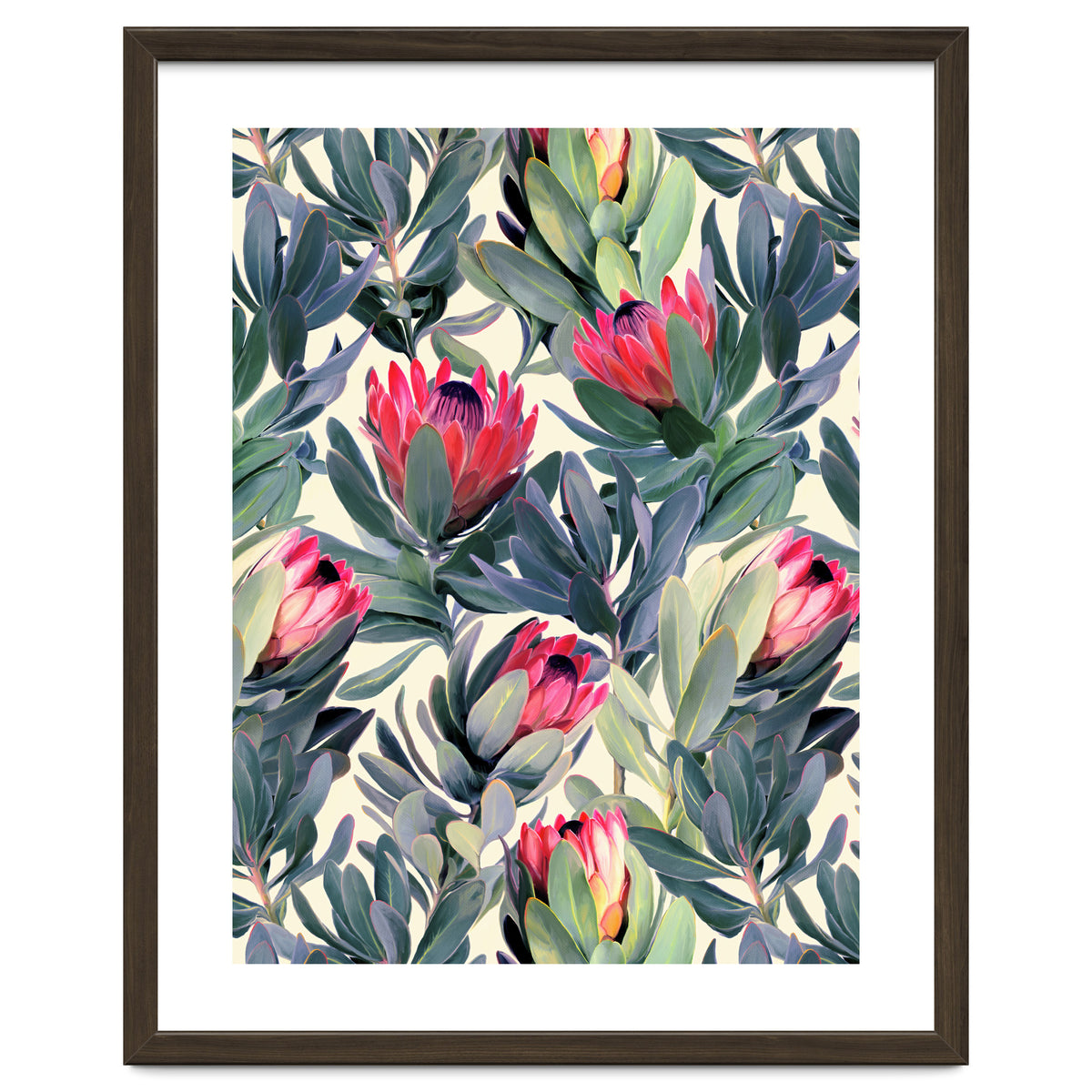 Painted Protea Pattern