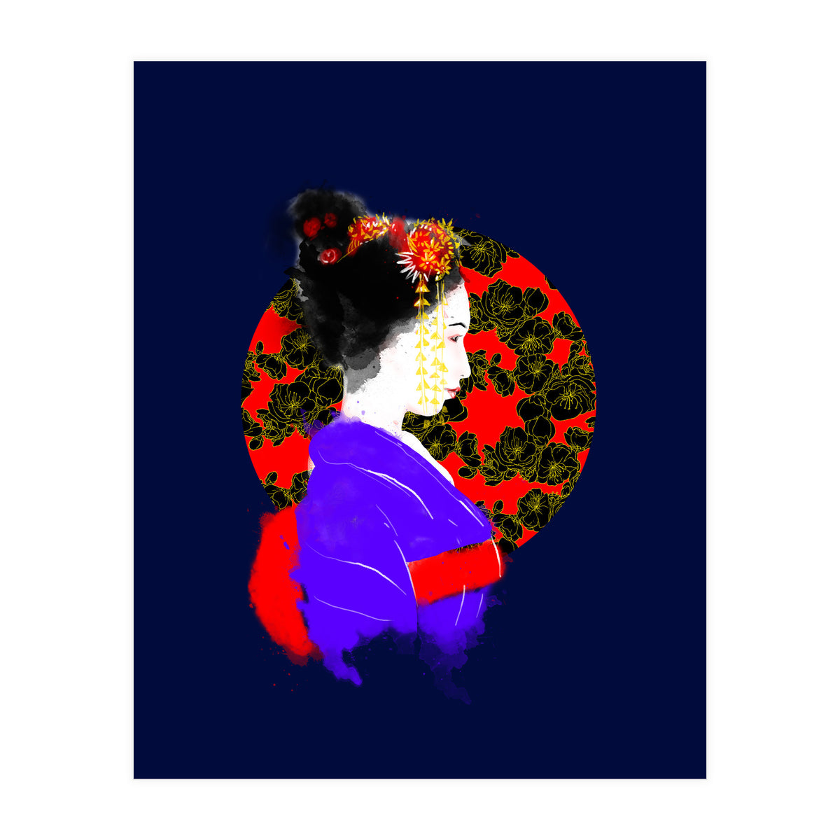 inked Geisha (Print Only)