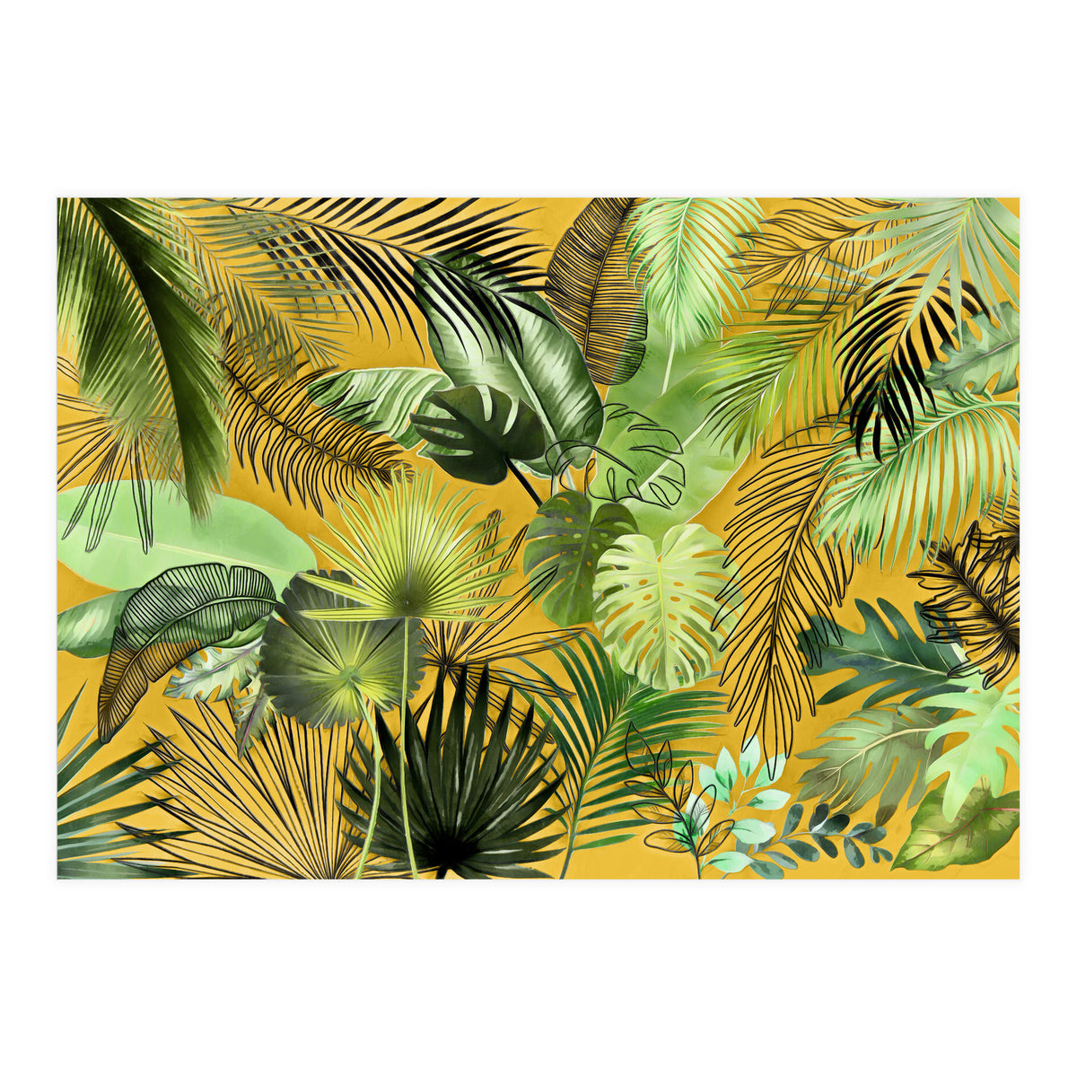Tropical Foliage 06 (Print Only)