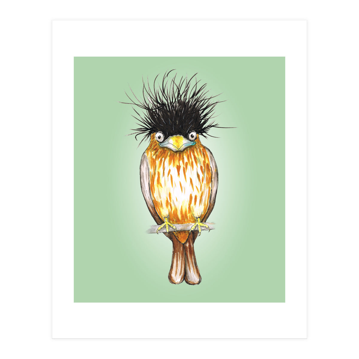 Brahminy starling (Print Only)
