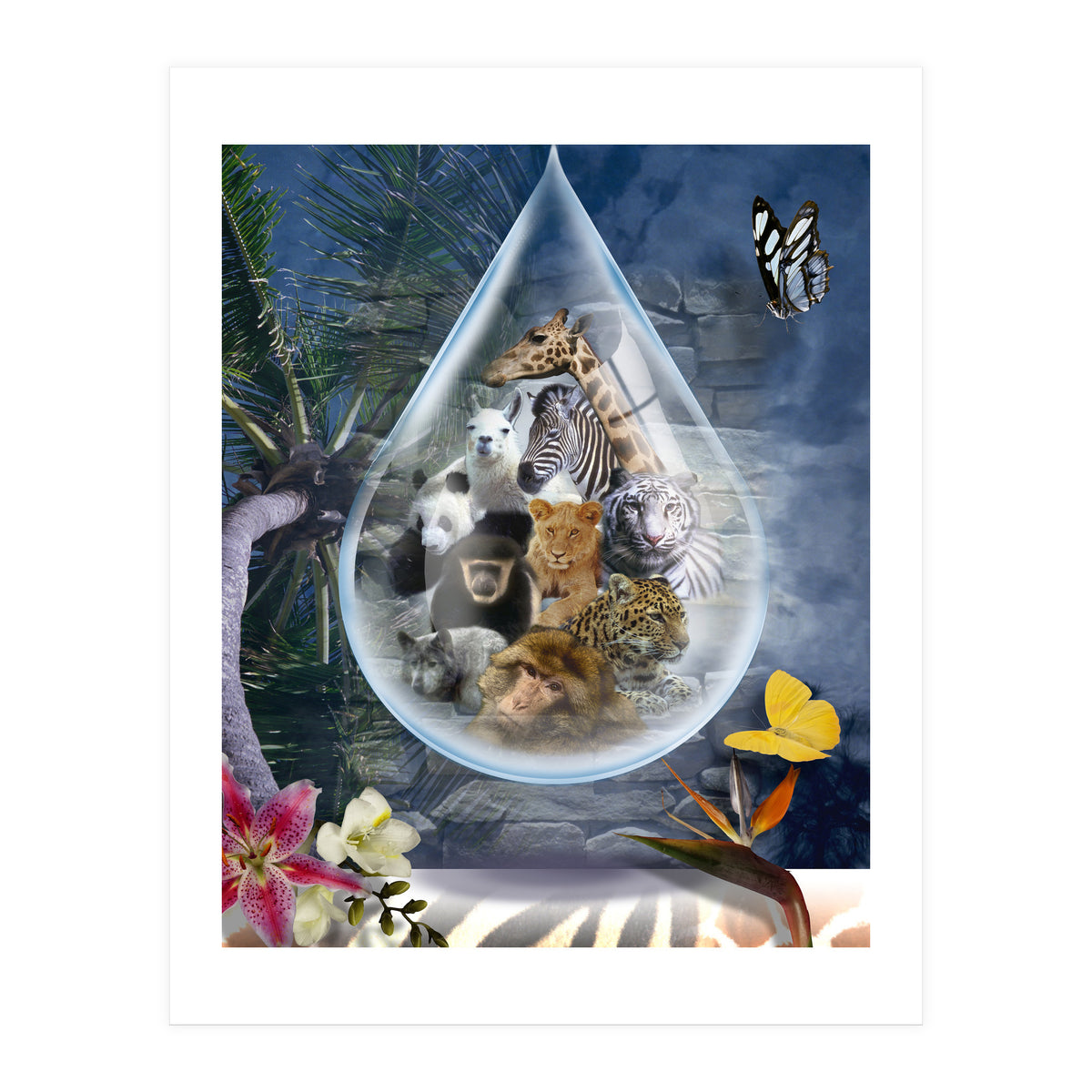 Jungle Drop (Print Only)