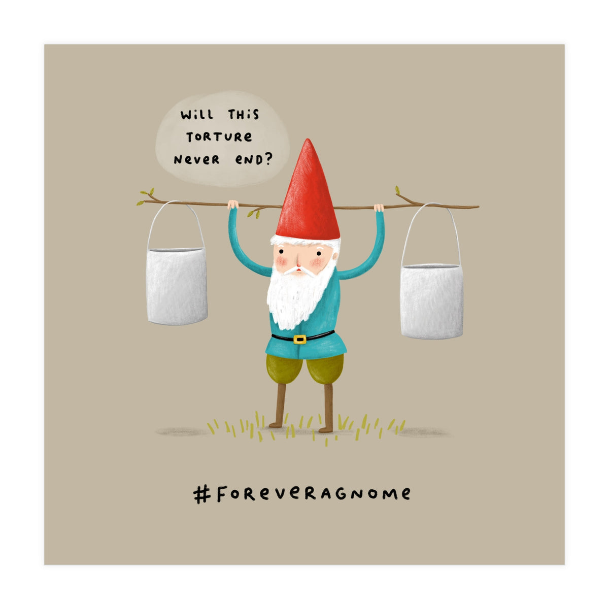 Forever a Gnome 3 (Print Only)