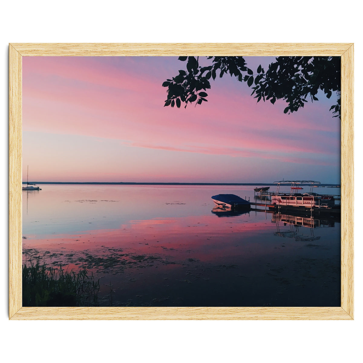 Magic hour on the lake