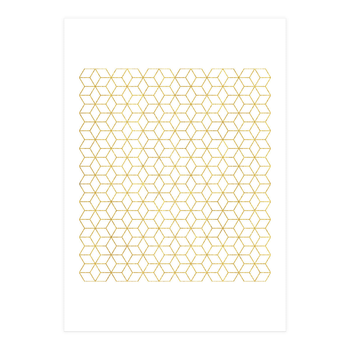 Gold + Geometric (Print Only)