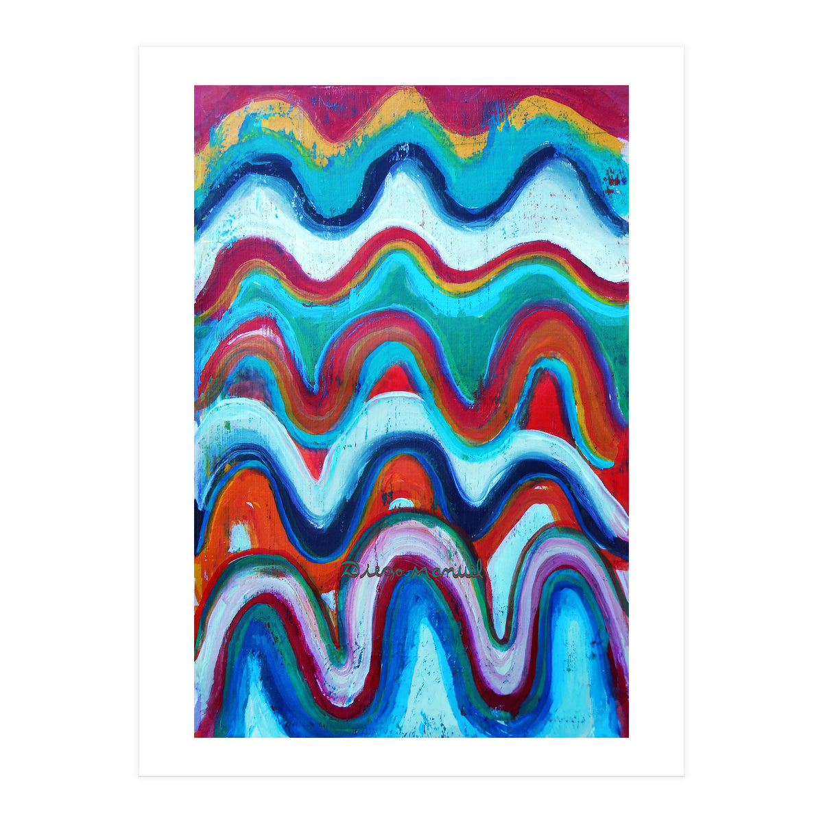 Pop Abstract A 87 (Print Only)