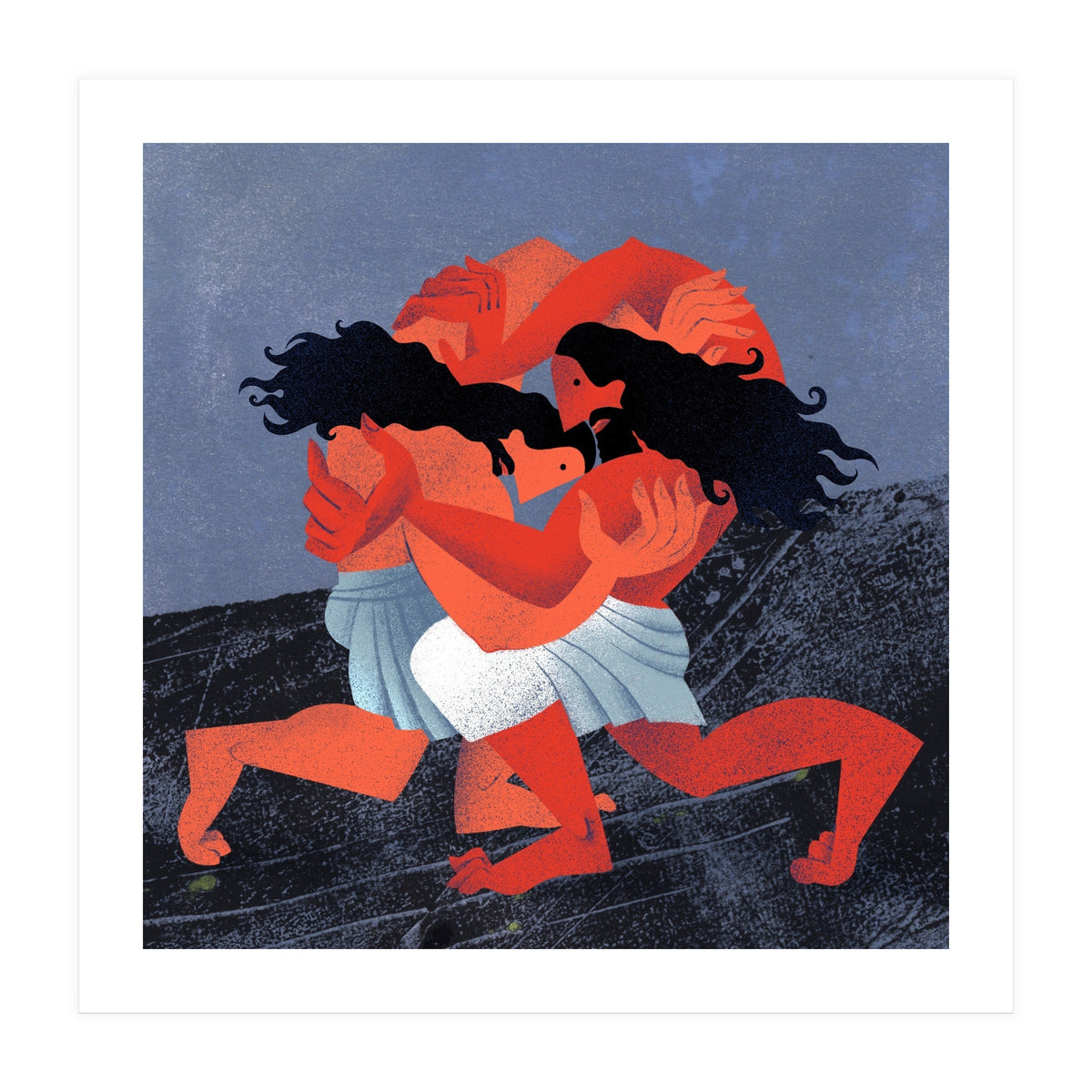 Gilgamesh and Enkidu (Print Only)