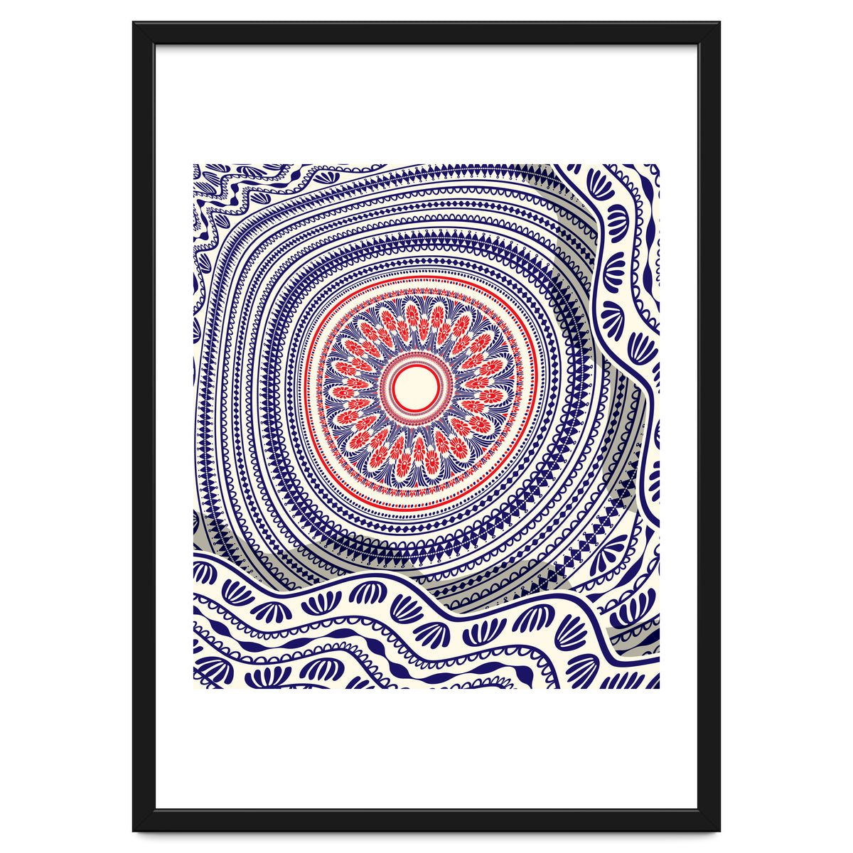 Romanian embroidery background 17