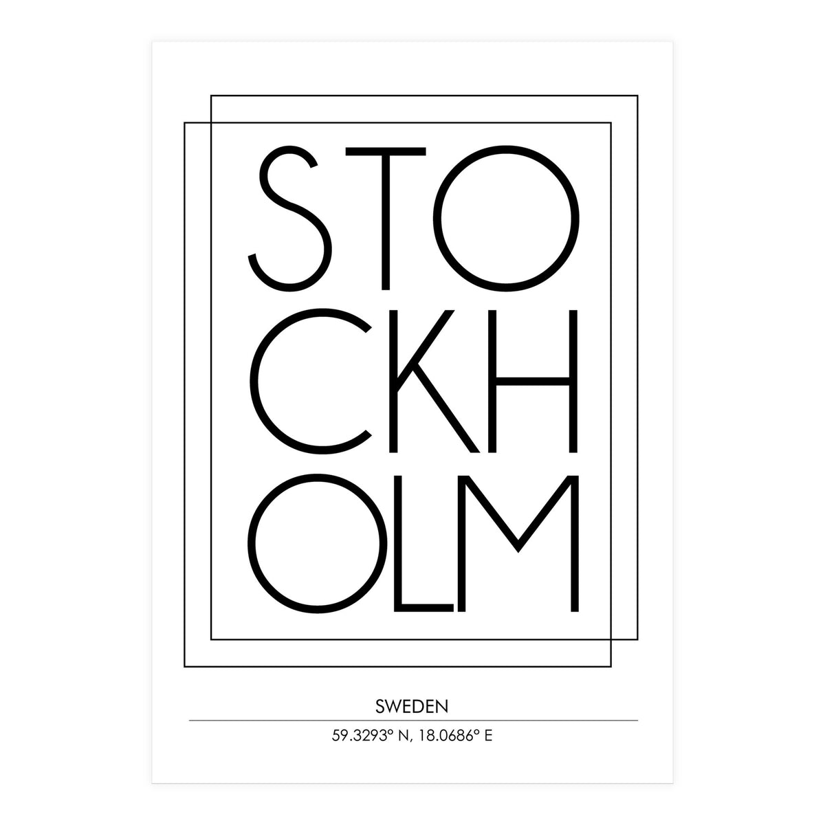 Stockholm (Print Only)