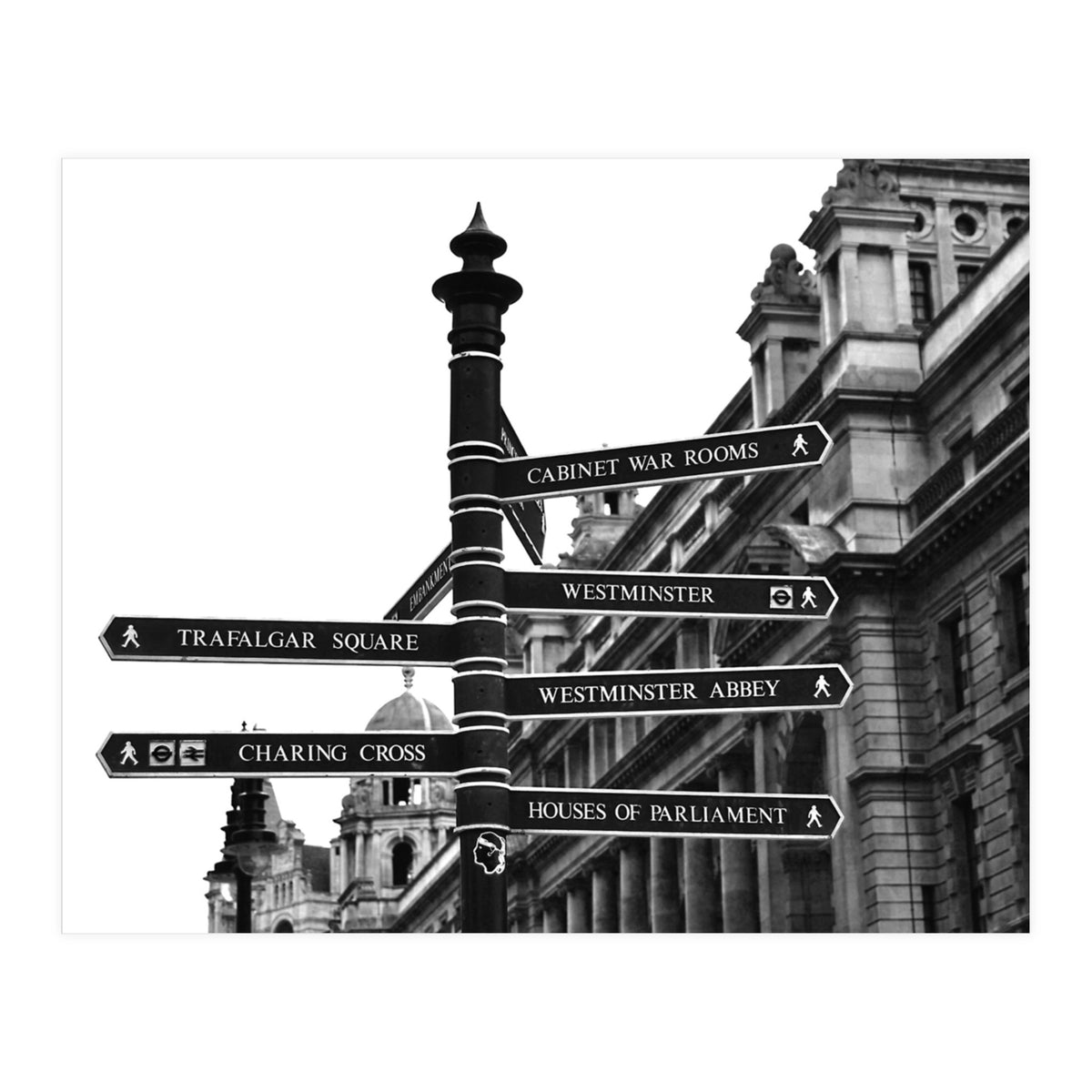 London Street Sign  (Print Only)