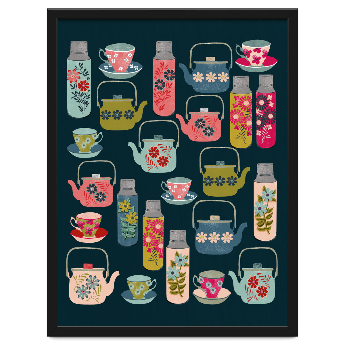 Vintage Thermos and Teapots