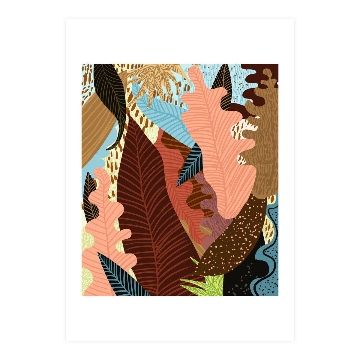 Earthy Forest (Print Only)