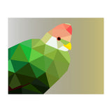Red Crested Turaco Low Poly Art (Print Only) thumbnail