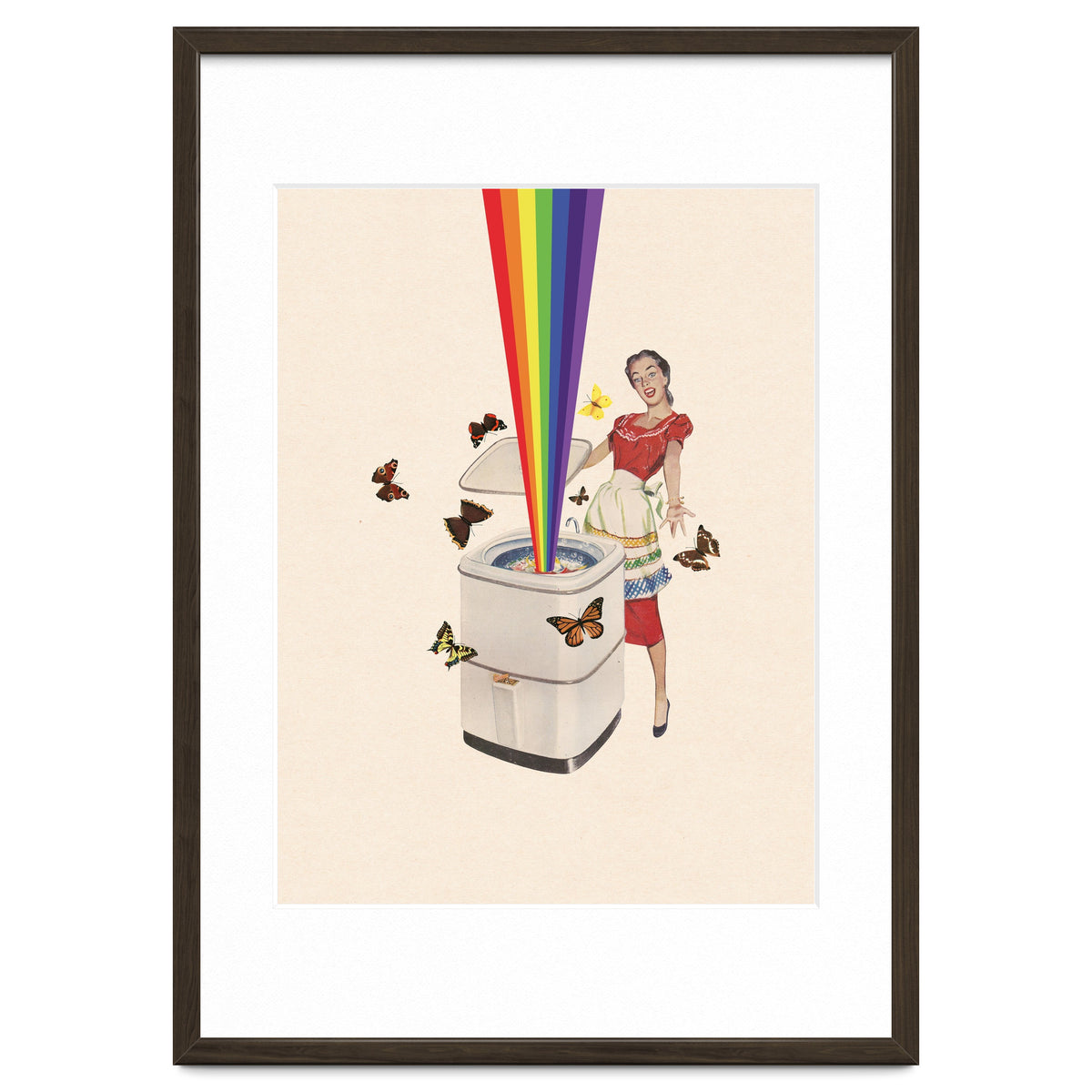 Rainbow Washing Machine