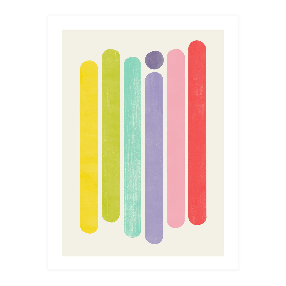 Rainbow Stripes (Print Only)