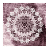 Bohochic Mandala In Burgundi (Print Only) thumbnail